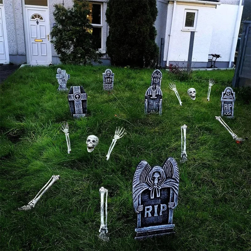 Halloween Skull Yard Set (5pcs)