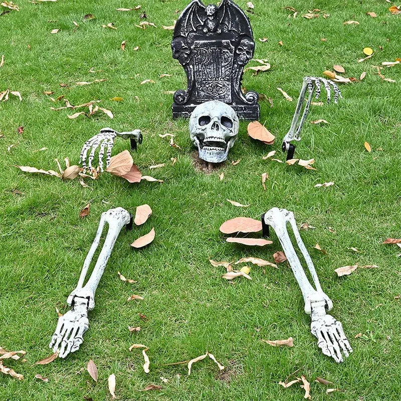 Halloween Skull Yard Set (5pcs)