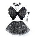 Spider Bat Wings Halloween Costume Set
