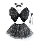 Spider Bat Wings Halloween Costume Set