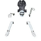 Halloween Skull Yard Set (5pcs)