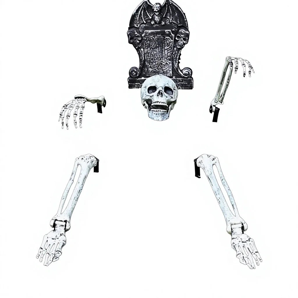 Halloween Skull Yard Set (5pcs)