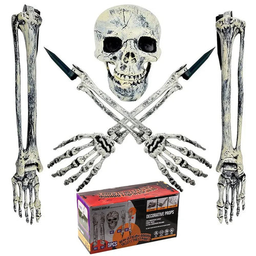 Halloween Skull Yard Set (5pcs)