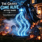 Solar Grim Reaper LED Garden Stake