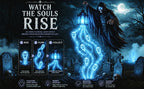 Solar Grim Reaper LED Garden Stake